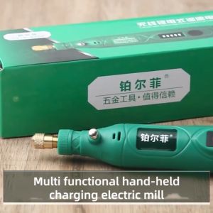 DC Mini Electric Drill Set Mini Electric Grinder Power Tools for Milling Cutting Polishi Professional Electric Grinder Power Tools Cutting Engraving Kit High Speed Electric Grinding Pen for Milling Cutting Polishing