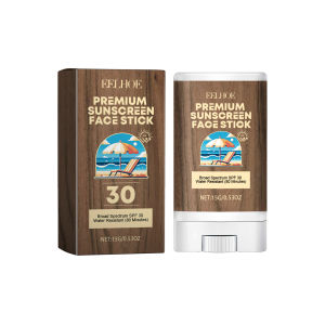 Eelhoe Premium Sunscreen Face Stick Refreshing Face Anti Oxidant Oil-control Whitening Sun Cream SPF50+ UV Protective Facial Body Sunscreen Stick High Sunfast Moisturizing Brightening Isolation Sunblock Stick for All Skin Type Cosmetics