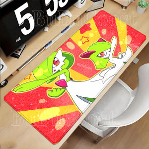 Bandai | Gardevoir pokemon Mouse Pad Kawaii Large Gamer XXL esports Keyboard HD printing Desk Mat Carpet Rubber 900x400mm Gaming Mousepad