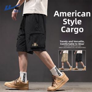 Warrior | Khaki Utility Shorts Thin American Functional Style