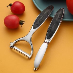 Stainless Steel Fruit Peeler Cutter Home Use Potato  Peeler Knife Kitchen Multi-Functional Tool Easy to Clean Durable
