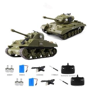 TANKZHANG | Infrared Remote Control Mini Tank Toy Large Size Battle Model