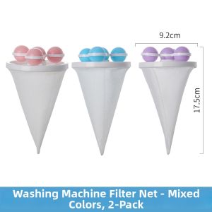 MANJIELI | Hair Removal Washing Machine Filter Bag Cleaner