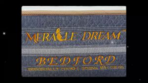 MERACLE DREAM Mattress - Bedford 5 Zone Individual Pocket Spring Mattress Tilam - Spine Health (SingleSuper SingleQueenKing)