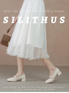New Chinese Style Low Heel Single Shoes Womens Qipao Shoes Evening Gentle Footwear Summer Sandals Matching Skirts