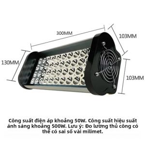 Đèn Chiếu Sáng UV Làm Mát Bằng Không Khí LED 395nm 405nm Đèn Cực Tím Cường Độ Cao Không Bóng Cho Chất Kết Dính Mực Dầu Xanh Chất Kết Dính Chất Kết Dính