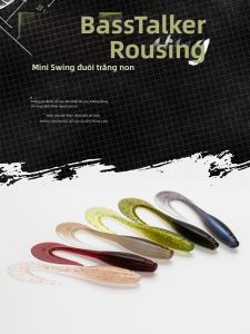 BassTalker | Mồi Cá Mềm Đuôi Cuộn Dùng Để Câu Cá Sông