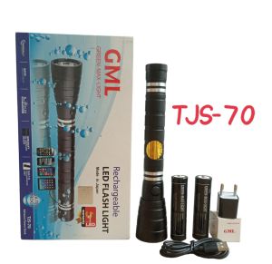 ORIGINAL JAPAN MAX LIGHT TJS-90 POWERBANK WATERPROOF RECHARGEABLE TJS-90 LED HEAVY DUTY TORCHLIGHT FLASHLIGHT Portable Charging Home Lighting
