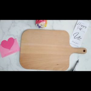 CUSTOMIZE | PERSONALIZED GIFT Wooden Cutting Board with Wordings and Icon (Whole or Small Engraving)