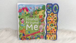 [HOPEBOOK] 50 Sounds Around ME Buku Bunyi kanak kanak Toddler English Book