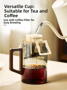 GIANXI | High-Quality Heat-Resistant Glass Coffee & Tea Cup