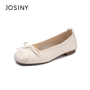 Josiny | Comfortable Match-everything Mary Jane Flats Ballet Style White