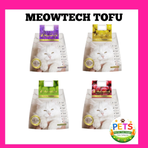 MEOWTECH CAT LITTER FINE TOFU 10.18L
