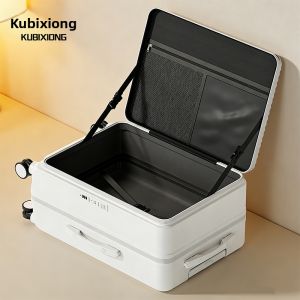 KUBIXIONG | Side Open Large Capacity Durable Travel Suitcase 28 Inch