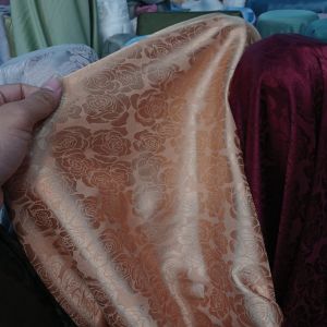 (COD)bahan kain armani jaguar silk motif terbaru/kebaya
