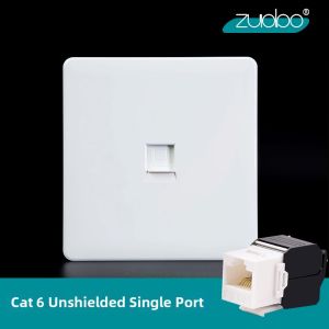 ZUOBO | Gigabit Network Cable Wall Plate 86 Type