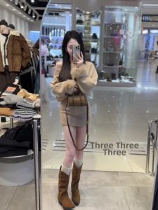 CHANGTONG | Vintage One-shoulder Waist-accentuated Pencil Short Dress For Small Figure Autumn