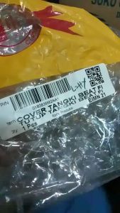 Tutup Cover Kaver Tangki Bawah Jok Beat Fi K25 2012 2013 2014 2015 Merk Win