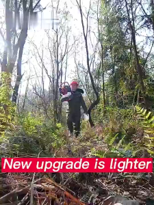 CHUANGCHAO Earth Ground Auger Drill Machine Engine 2 Stroke 4HP with FREE Drill Bits 200/150MM POST HOLE DIGGER