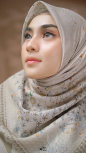 Arrafi - Rivera Scarf Kerudung Segi Empat Voal Motif Terbaru
