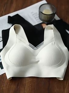 B-6602 บราไร้โครง เก็บทรง ถนอมทรง ตะขอหลัง (ไซส์ M-2XL)