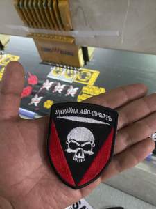 Patch Bordir model Army ada standar dan berikut velcro / perekat