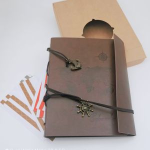 Scrapbook Photo Album Leather Scrapbook 60 Pages DIY Memory Book Handmade Scrapbook Retro Album Anniversary Wedding Guest Book