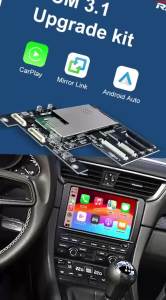 ANYFAR | Wireless CarPlay Android Auto Retrofit Kit for Volvo V40 V60 S60 XC60 V70 XC70 S80 Support 2010-2015 Models 7Inch Screen Upgrade