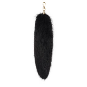 Tail Shaped Fur Keychain