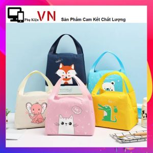 Túi Giữ Nhiệt Túi Đựng Cơm Giữ Nhiệt Hoạt Hình Chống Thấm Tráng Nhôm Bạc Cao Cấp Phong Cách Hàn Quốc / Túi Đựng Hộp Cơm Văn Phòng Gọn Gàng Không Bay Hơi Quai Cầm Tiện Dụng