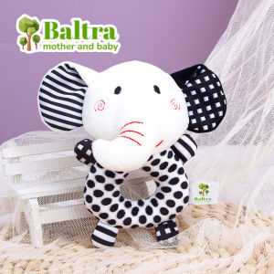 Baltra Newborn Baby Rattle Toys Cartoon Soft Animals Plush Toy Infant Hand Ring Bed Toys Baby 0-24 Months Toddler Early Educational Toy