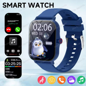Đồng Hồ Thông Minh Dành Cho Trẻ Em Điều Khiển Cuộc Gọi Bằng Bluetooth Điều Khiển Camera Giám Sát Giấc Ngủ Phát Nhạc Tin Nhắn Đẩy Thiết Bị Theo Dõi Thể Thao Ngoài Trời Trong Dây Đeo Silicon