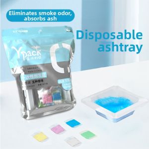 PISSA | Disposable Ashtray with Smoke Extinguisher Air Purification and Odor Removal