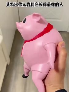 ของเล่นหมูยางบรรเทาความเครียดตลก ของเล่นบีบอัดหมู ของเล่นระบาย นวด บีบ กาวอ่อน ของเล่นสนุก เคล็ดลับหมู ของเล่นสกุชชี่