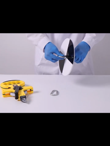 Secchi Disk 20 cm Alat Uji Kekeruhan Air Untuk Tambak Udang Kolam Ikan Akurat Ukur Kualitas Air Portable Mini