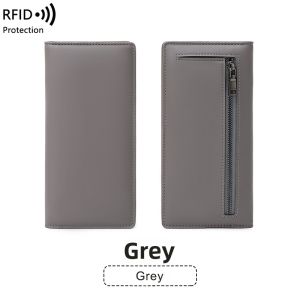 MLZH | RFID Protection Long Wallet Thin Card Holder