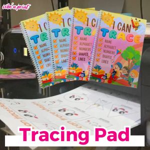 VIBENPRINT Tracing Pad Workbook Activities I CAN TRACE 55 pages Colorful