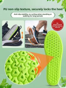 FASHEHAN | Odor-Removing Breathable Deodorant Shoe Insoles