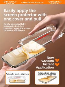CHECKON | Full Screen Anti-Peep Tempered Glass Screen Protector for vivo y500pro x300/200pro x100ultra iqoo 15/13 neo 11 z9/12
