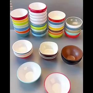 Durable Simulated Porcelain Bowl For Commercial Use