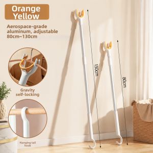 FAJIENUO | Magnetic Non-Slip Extendable Clothes Hanging Rod