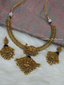 Haseenas Antique Matte Finish Choker Set