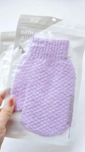 LMLTOP Lameila 1pcs Shower Bath Exfoliating Gloves Wash Skin Sarung Tangan Mandi~ 沐浴手套