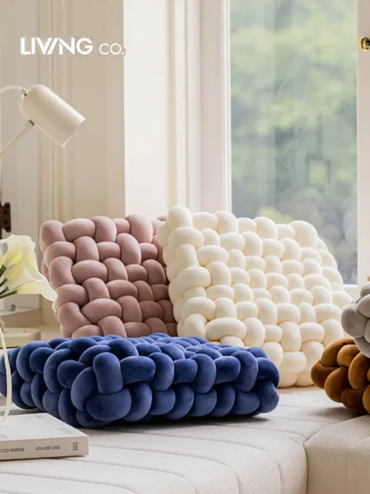 Nghệ Thuật Dệt Đệm Ghế Dày Màu Trơn Đơn Giản Hiện Đại Dùng Làm Đệm Ghế ...