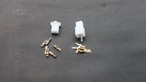 Socket + Skun Motor Mobil 6 PIN Mini Male Female - Soket Sambungan Kendaraan