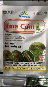 Ema Cốm 8.0 với E.Mamectin benzoate 8% gói 100gram dạng Cốm dễ hoà tan thấm sâu tốt - mát Bông trừ Sâu Nhện bọ trĩ Rệp sáp