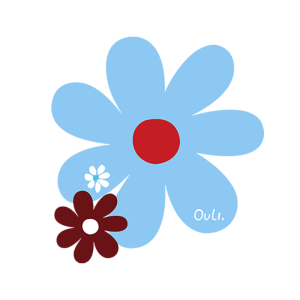 OuliOuli Rotating Flower Phone Stand Magnetic Absorption Cute Cartoon Style Mobile Phone Holder Universal Handheld Plastic