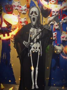 ส่งจากไทย🇹🇭 หน้ากากผี ชุดผี วันปล่อยผี ฮาโลวีน ฮาลาวีน ปาร์ตี้ Halloween เด็ก-ผุ้ใหญ่ คอสเพลย์ ฮาโลวีน