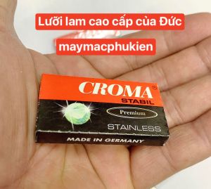 Hộp lưỡi lam 10 cái loại tốt hiệu Croma của Đức