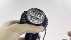 2 In 1 Led Headlights 12-80V Front Lamp Light With Horn For Kugoo M4 Pro Electric Kick Scooter Night Safety Front Light Lamp Par